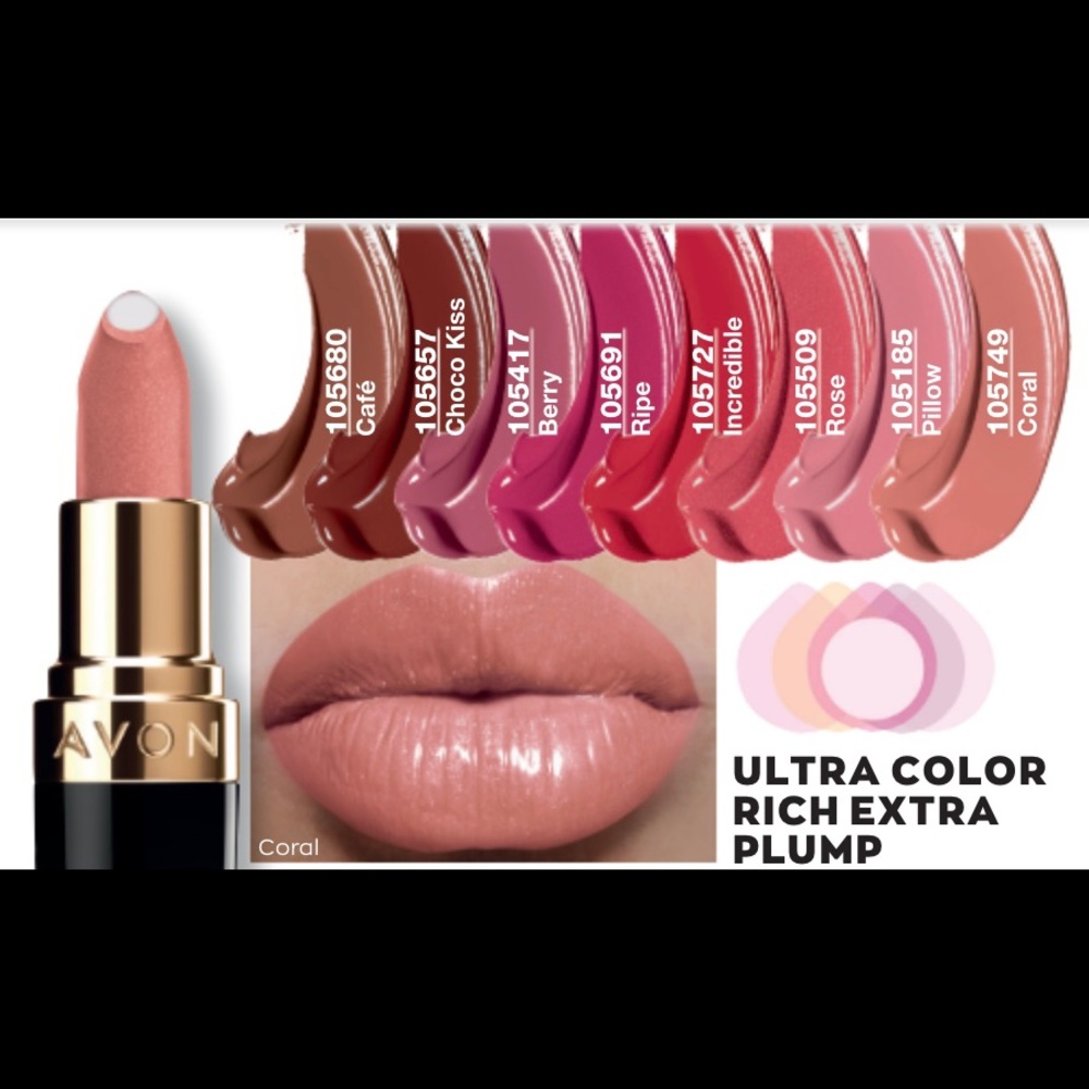 Avon Extra Plump Lipstick Berry - Picture 4 of 7
